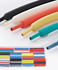 108 Piece Heat Shrink Tubing Kit With Adhesive Lined 3 To 1 Ratio Six Sizes And Six Colors Each Marine Grade Waterproof