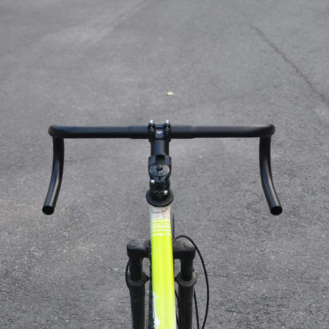 Drop Bar Bent Handlebar Aluminum Alloy 6061 T6 25.4mm And 31.8mm Clamp Compatible For Road Bike BMX And Fixed Gear Builds