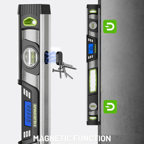 Dead Nuts Precise Magnetic Torpedo Level 24 Inch Machined Aluminum Spirit Square With Rapid Sight Digital Display Built Like A Tank For Swift Cabinet Hangs Tile Grouting And Heavy Duty Framing Tasks