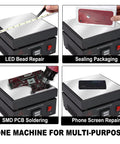 Digital LED Soldering Hot Plate 110V 850W Preheating Station in various uses: PCB rework, screen repair, sealing, LED repair