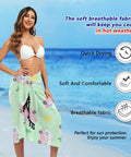 Loose Fit Swim Cover Up For Hot Summer Days Ultra Lightweight Breathable Polyester Beachwear on woman by the sea