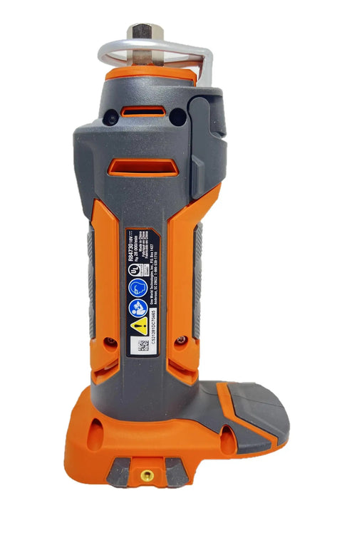 Cordless 18V Drywall Cut-Out Tool With 28,000 RPM No-Load Speed, Compact Go-To Design, And Depth Guide That Drops Below The Collet For Deep, Clean Cutouts In Tight Spaces