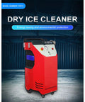 Heavy Duty Mobile Dry Ice Blasting Cleaner For Kicking Stubborn Grease And Carbon Buildup Away With Tough As Nails Reliability - red unit