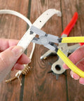 Leather Hole Punch Plier 2.0mm Universal Hole Punch Tool For Watch Straps Belts Shoes Fabric DIY Crafts And Dog Collars