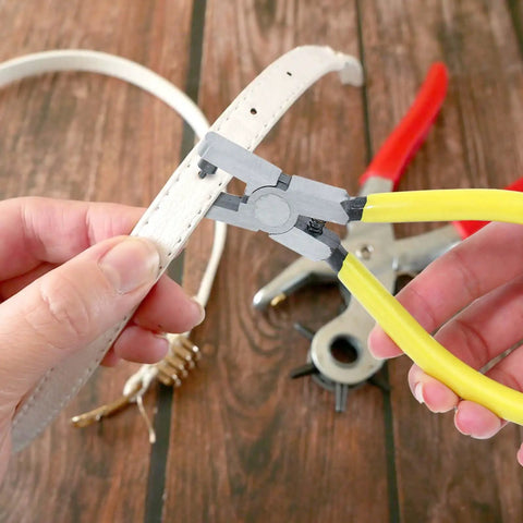 Leather Hole Punch Plier 2.0mm Universal Hole Punch Tool For Watch Straps Belts Shoes Fabric DIY Crafts And Dog Collars