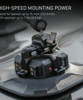 Close-up of Hydra X Dan Ming High Speed Pan System Pro Kit showcasing rotatable base and electronic suction cup on glossy surface