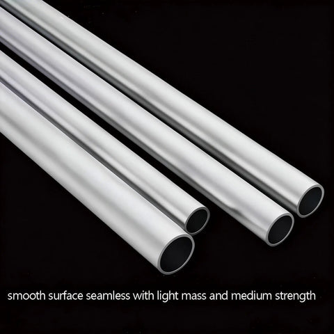 4 Pack 24 Inch Aluminum Tubes Three Quarters Inch Outer Diameter 0.04 Inch Wall Thickness 6063 Aluminum Round Tubing For DIY Projects