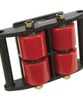 Industrial Grade Heavy Duty Machinery Mover Delivers 13000 Lb Capacity Featuring 360 Degree Swivel Polyurethane Rollers and Thickened Steel Base.