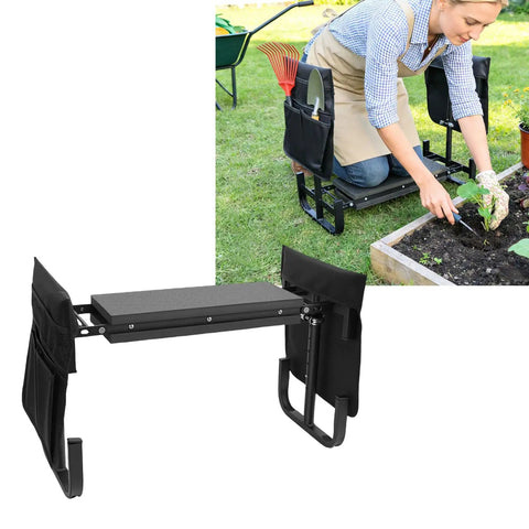 Foldable Garden Kneeler Seat Height Adjustable Stool Bench For Kneeling Or Sitting Tasks The Go To Gear For Gardening Camping And Picnics