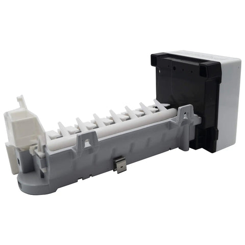 Refrigerator Ice Maker Assembly Replacement No Bail Arm Model Specific Fit for W10190965 and W10190966 Not Universal 115V unit