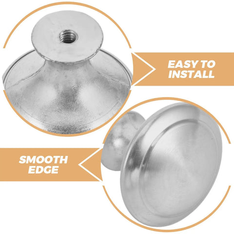 Replacement Screw Nut Caps For Beverage Dispenser Silver Plastic Caps Moisture Shield 2 Sets Tough As Nails Build Keeps Electronics Safe Easy Install Leakproof Hardware For Commercial And Home Use, silver cap close-up