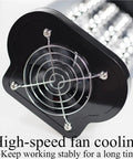 Close-up of the high-speed fan cooling system in the 800W 365Nm 395Nm 405Nm LED UV Gel Curing Lamp for efficient performance.
