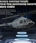 Rad RC Helicopter For Adults A60 Era with hover stabilization and 3D stunt capabilities, flying indoors with optical flow feature