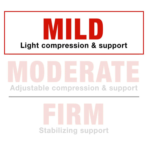 Compression Ankle Support Sleeve With Elastic Neoprene Blend for Mild Compression and Support, Black 1 Pack