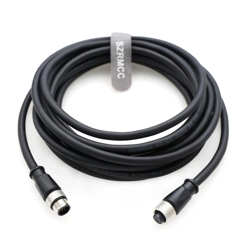 Coiled Pro Grade Vision Sensor Cable M12 17 Pin A Plug And Play Female Connector for HIKROBO SC3000 SC2000E ID3000.