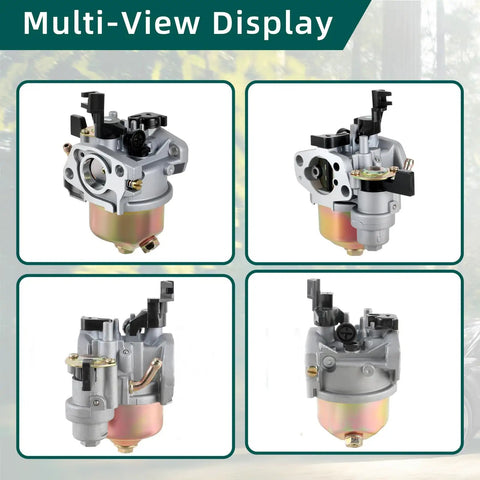 Multi-view Carburetor Assembly 13624001 for TrailMaster MID XRS XRX Go Kart and Buggy 168cc 196cc engines