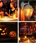 Flameless LED Flame Lights With Remote Control And Timer Battery Powered Outdoor Waterproof Flame Lights for celebrations.
