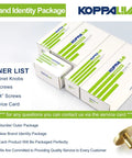 Packaging of Twenty Pack Dope Gold Cabinet Knobs Hammered Solid Brass Round Drawer Pulls and Handles for Kitchen Cabinets