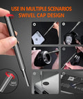 50 In 1 Magnetic Precision Screwdriver Set With Case, Handy Pro Grade Electronics Repair Kit for Laptops, iPhone, PC and More in use