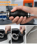 Straight Up Solid Hand Fuel Transfer Pump Manual Rubber Primer Bulb Fits 10mm 38 Inch Lines For Gas Or Diesel Rigs using suction system.