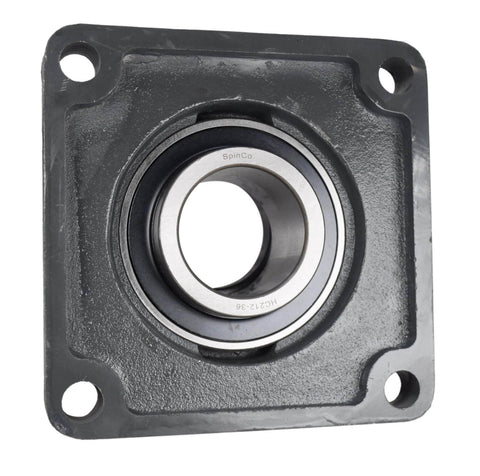 2-1/4 Inch Four Bolt Flange Bearing With Lock Collar Cam Lock Eccentric, Cast Iron Housing