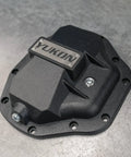Beefed Up Dana 80 Rear Differential Cover With Thick Walled Nodular Iron Construction For Ultra Rigidity Black Finish