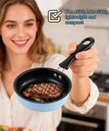 4.7 Inch Mini Nonstick Egg Pan With 5 Layer Coating Dishwasher Safe Gas And Induction Compatible Small Frying Pan for omelets