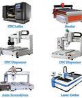 CNC machines shown with 40 Inch Fully Enclosed Linear Rail Slide Table With Protective Cover Dust Proof Shield Double Rail Motion Stage 1000mm Stroke Ball Screw Guide For CNC Woodworking And Metalworking Projects