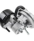 Upgrade Your Ride With This Tough Vacuum Pump Built For Ford Econoline Super Duty Trucks From Nineteen Ninety Six Through Nineteen Ninety Nine Includes All Hardware For Quick No Fuss Diy Swap And Solid Performance - detailed view of steel vacuum pump assembly.