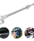 Front Inner And Outer Tie Rod End Kit For Golf Cart Heavy Duty Silver Metal Steering Linkage Replacement Durable Front Tie Rods
