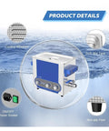 6L Ultrasonic Cleaner With Digital Knob Control 150W Heating And 40Khz Timer Deaerator Bath featuring cooling windows and SUS 304 tank.