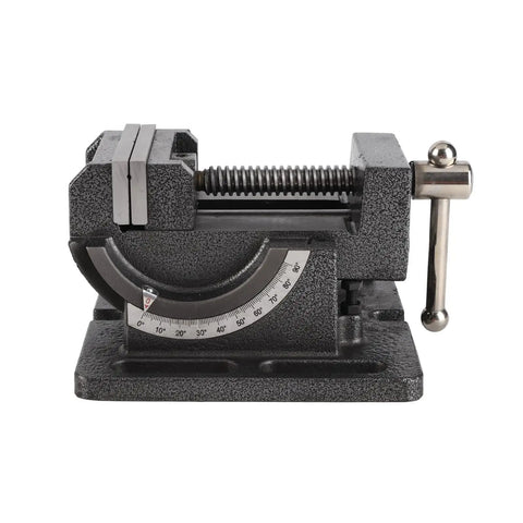 Get Your Hands On This Badass Drill Press Vise Featuring A Hefty 3 Inch Tiltable Cast Iron Body Perfect For Milling Machines It Swings From Zero To Ninety Degrees With An Exact Scale And Fits Most Standard Workshop Setups Like A Champ So You Can Get