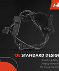 Front Right Abs Wheel Speed Sensor For Ford Fusion And Lincoln Mkk 2013 To 2019 OEM style wiring harness with smooth installation features.