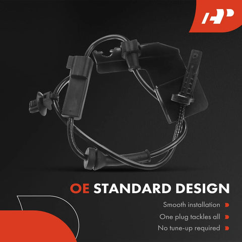 Front Right Abs Wheel Speed Sensor For Ford Fusion And Lincoln Mkk 2013 To 2019 OEM style wiring harness with smooth installation features.