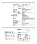 Adjustable Air Damper Actuator Featuring Emergency Override And Dual Voltage Power Compatibility Delivers Smooth 20Nm Torque For Knockout Hvac Valve Assembly specifications and dimensions overview.