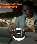 Professional working with Heat-Set Insert Tips For Threaded Inserts M2 To M6 No-Fuss Soldering Iron Tips For 3D Printing