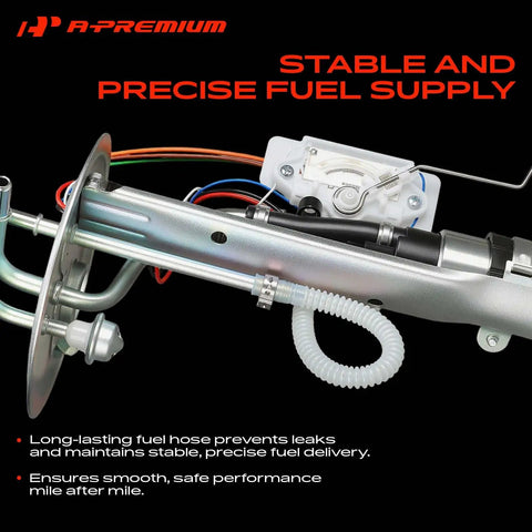Tough As Nails Electric Fuel Pump Module Assembly With Sender Plug And Play Direct Swap For Ford Ranger 2000 To 2001 And Mazda B2500 close-up view