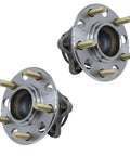 Beefed Up Rear Wheel Bearing And Hub Assembly Set, 2 Piece, Driver And Passenger Sides for Hyundai Sonata, Tucson, Kia Optima
