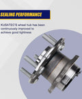 Sealing performance of Rear Wheel Bearing And Hub Assembly 512333 for Jeep Compass Patriot 2007-2017 and Dodge Caliber 2007-2008