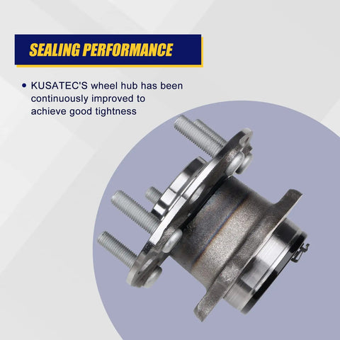 Sealing performance of Rear Wheel Bearing And Hub Assembly 512333 for Jeep Compass Patriot 2007-2017 and Dodge Caliber 2007-2008