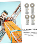 4 Pack Phs6 Rod End Joint Bearings Fish Eye Spherical Plain Bearings displayed alongside a crane for industrial power transmission.