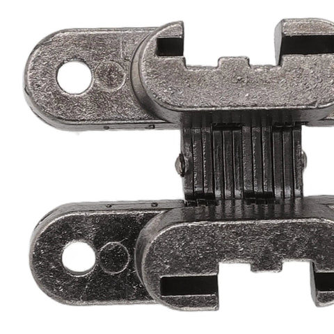 Hidden Cabinet Hinges Set 3 Pack 43mm Concealed Hinges For Corner Cabinets With 180 Degree Opening Zinc Alloy Cross Hinge