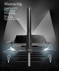 4 Inch Short Aluminum Truck Antenna For GMC Sierra 1500 2007 To 2026 Replacement Carwash Safe With Hard Black Anodized Finish