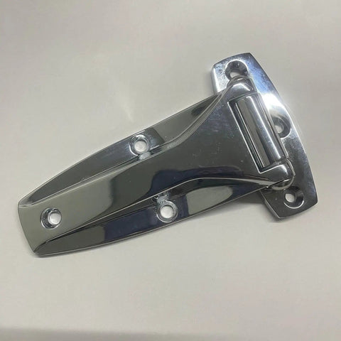 Door T Strap Hinge For Cabinets, Furniture, And Gates Zinc Alloy Tee Hinge Replacement DIY Silver Mount