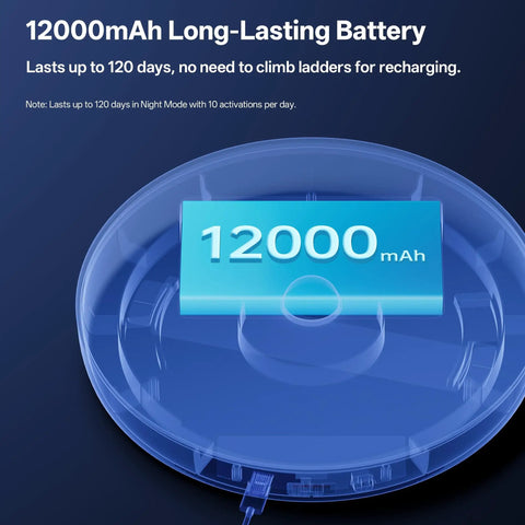 Close-up of the 12000mAh battery in the Rechargeable Ceiling Light With Motion Sensor And Remote 12000mAh Battery Powered Closet Light For Shower Garage And Porch Long Lasting Bright 6500K Cool White Wireless Easy Install.