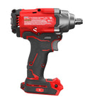 Side view of V20 Cordless Impact Wrench One Half Inch Bare Tool Only With Brushless Motor Beefy Torque Up To 275 Foot Pounds