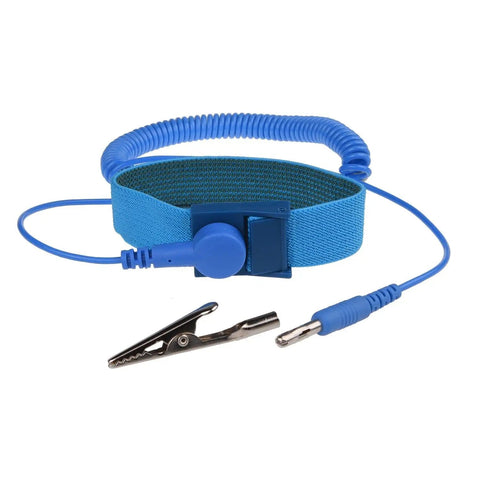 Ground Yourself While Working On Sensitive Electronics With A 3 Pack Of Reusable Anti Static Wrist Straps With Grounding Wire And Alligator Clip