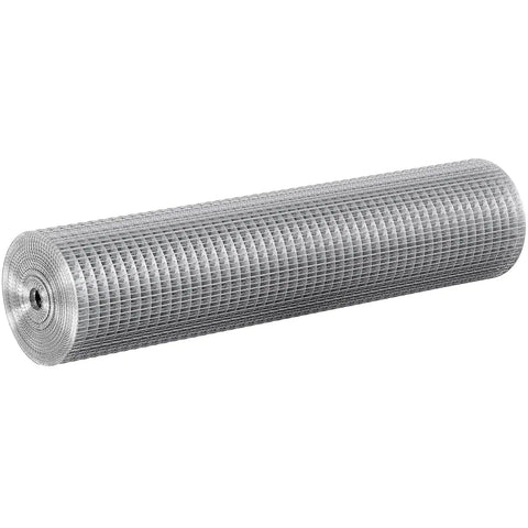 Real Deal 1/2 Inch Hardware Cloth, 24 By 25 Ft Roll, 19 Gauge Hot Dipped Galvanized Steel Wire Mesh roll for fencing and cages.