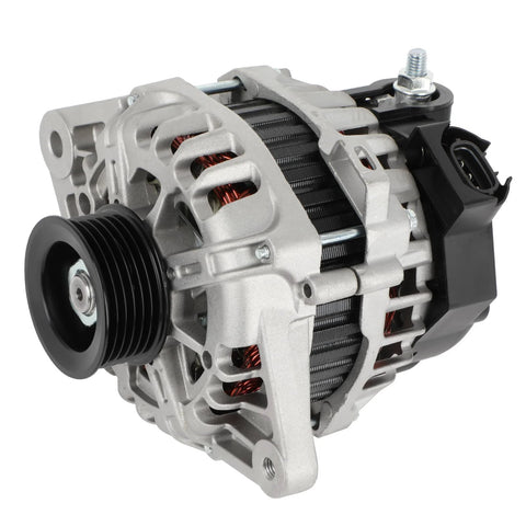 New Alternator 13209 Fits Hyundai Accent Veloster 2012-2017 90 Amp CW 6-Groove Auto Generator Replacement Replaces OEM