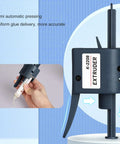 Efficient Solder Paste Extruder Flux Dispenser Kit With 0.8mm And 1.3mm Nozzles For Easy Electronics Soldering Flux Pen